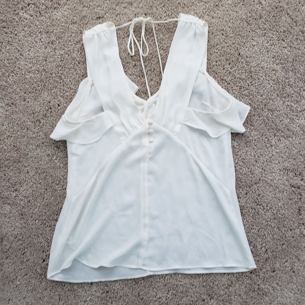Express Ruffle Blouse Tank - Picture 2 of 2